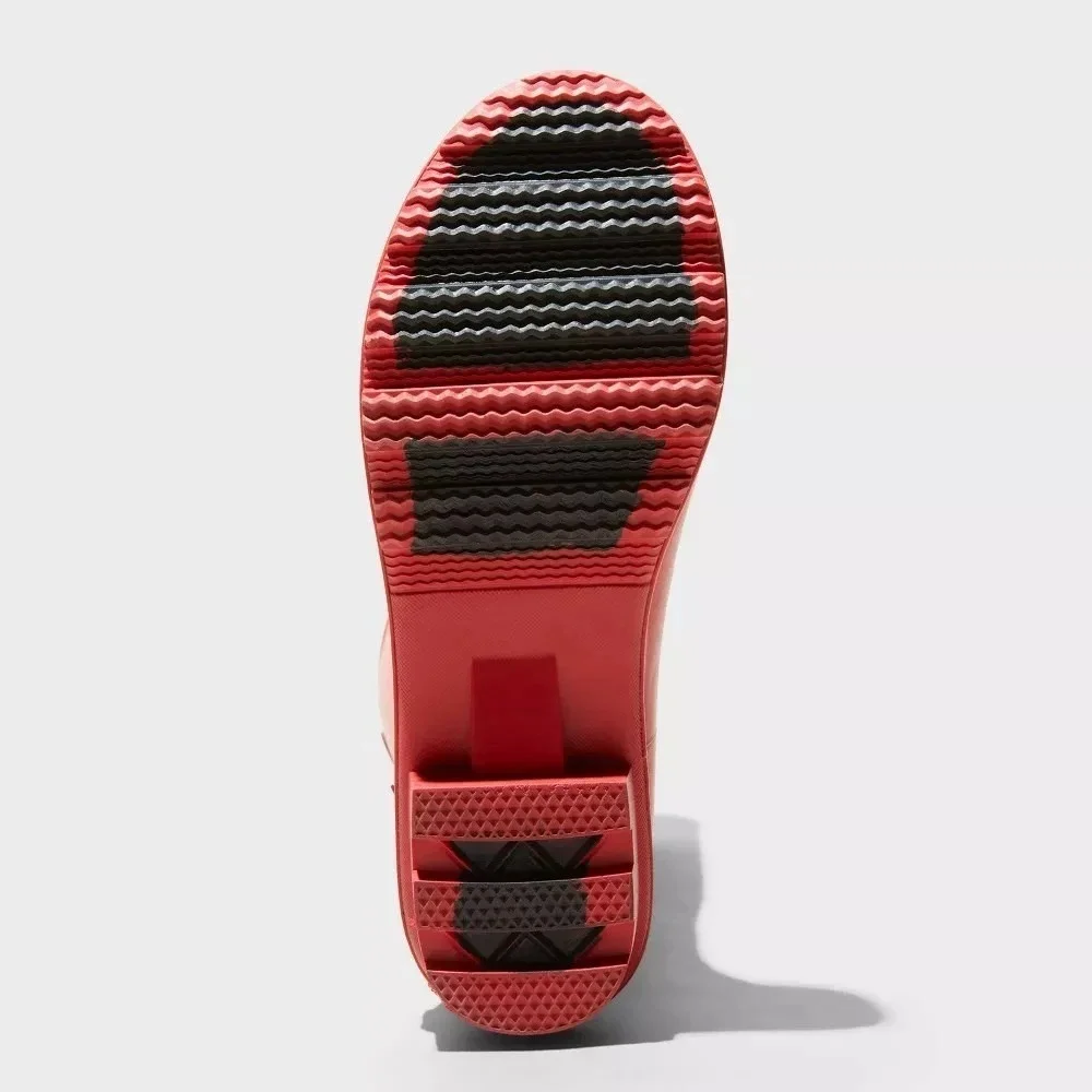 Women's River Tall Rain Boots A New Day Red Size 6 New With Tags